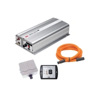 DEFA Inverter Pakke 7 1500W/24V m/ fj.kontr, 2m Plug-in, dbl. vegguttak