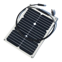SKANBATT Solcellepanel Mono 18W 415x285x3mm - 0,6 kg - fleksibelt