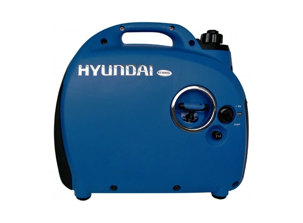 HYUNDAI HY2000Si Inverter Aggregat 2000W bensin - 230V - 575x330x507mm - LCD