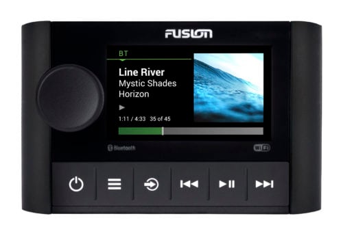 Båtstereo FUSION Apollo SRX400 Mediekontroller for PartyBus m DSP bluetooth og WiFi 0100198300