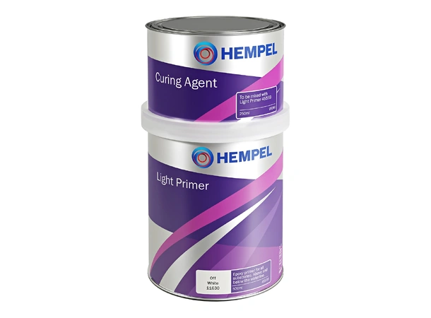 HEMPEL Light Primer - 0,75 L Off white - 2-komponent - m/herder