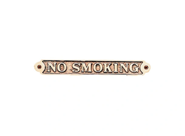 Skilt "No smoking"