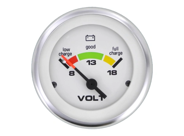 VEETHREE Batteri indikator 12V Ø2" - Lido Pro