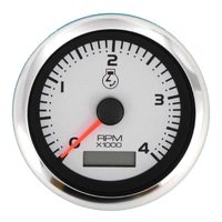VEETHREE Turteller + Time Diesel 0-4000r Ø3" - Argent - f.magn.sv.hjulføler- bulk