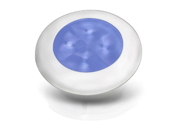 HELLA MARINE Slimline LED 12V hvit, blått lys