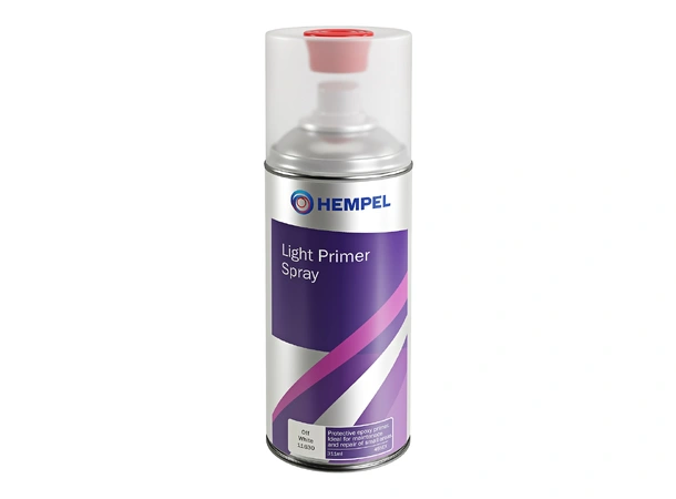 HEMPEL Light Primer Spray - 0,4 L Offwhite, 2-komponent Epoxyprimer
