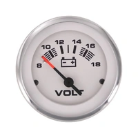 VEETHREE Voltmeter 8-18 Volt Ø2" - Lido