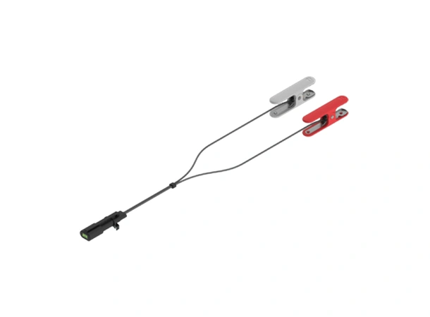DEFA SmartCharge - Ladekabel m/indikator m/batteriklemmer og sikring