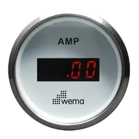 WEMA Amperemeter Digital 150A SL-hvit 