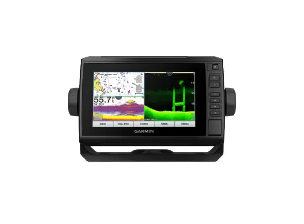 GARMIN ECHOMAP UHD 72cv Kartplotter 7" - ClearVü - inkl. GT24UHD-TM-svinger