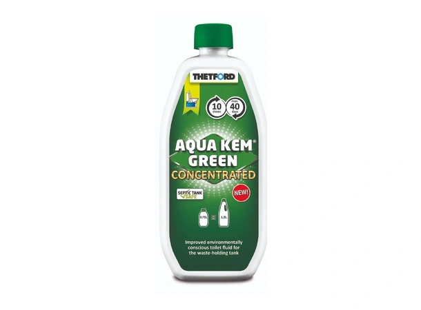 THETFORD Sanitærveske Aqua Kem Green Konsentrat 0,75l (2l ferdig blandet)