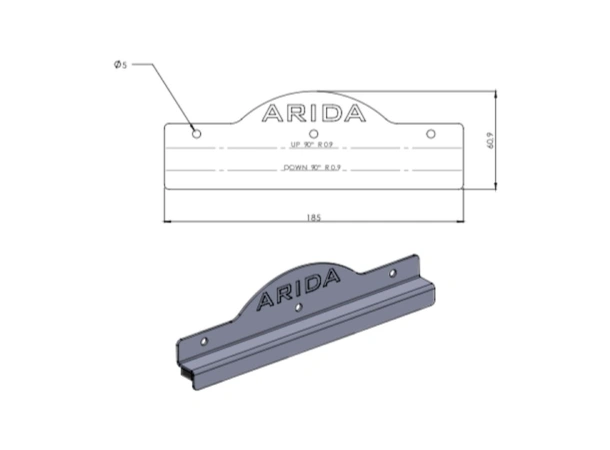 ARIDA Veggfeste for avfukter S9L