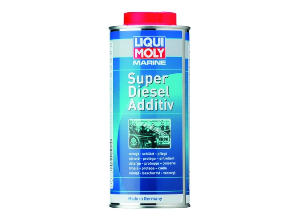 LIQUI MOLY Marine Super Diesel Additive 1L - Rens, beskyttelse for dieselmotor