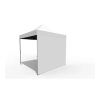 O.B. WIIK Vegg, tett - hvit for 3 x 3m pop-up telt (1 side)