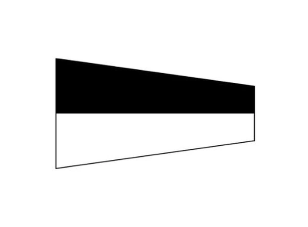 Signalflagg (30 x 45 cm) tall 6