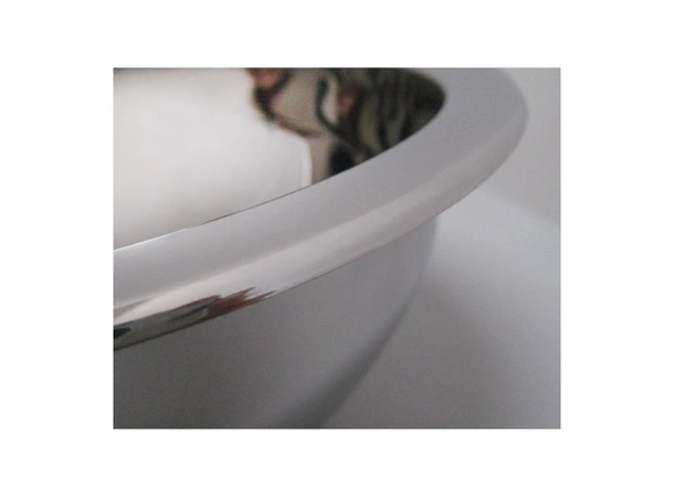 BARKA Vask oval, 35,5 x 24 cm rustfritt stål