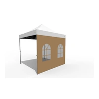 O.B. WIIK Vegg, m/vindu - sand for 3 x 3m pop-up telt (1 side)