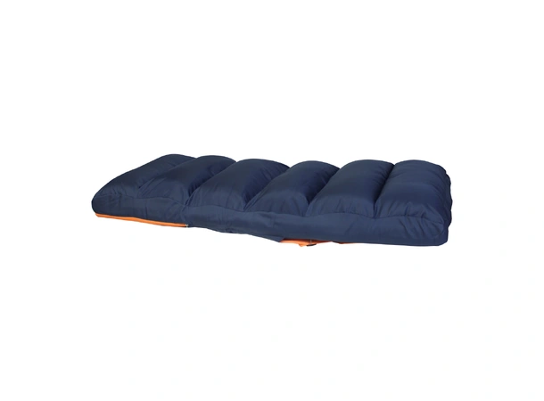 1852M Sittepute Comfy Big mørkeblå/oransje