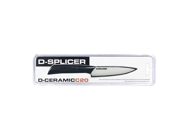 D-SPLICER keramisk kniv D-20 for tau opp til Ø10mm