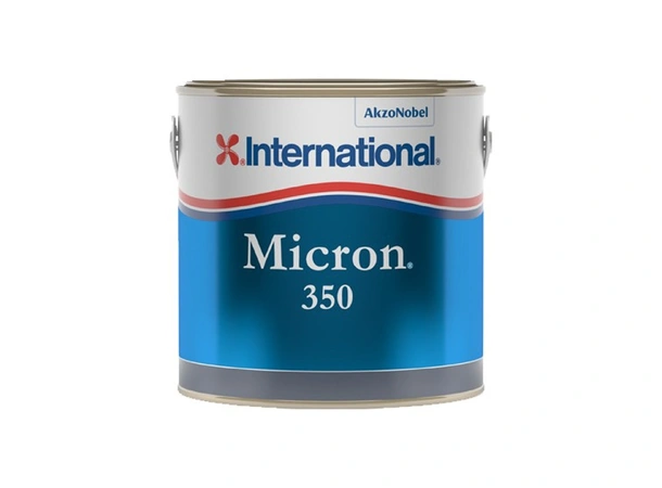 INTERNATIONAL Micron 350 - 2,5l Blå - selvpolerende bunnsfott