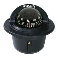 RITCHIE Nedfellbart kompass F50 Sort - Rose: 70mm