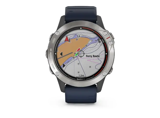 GARMIN Quatix 6 Marine Smartklokke GPS & Bluechart g3 - puls ++