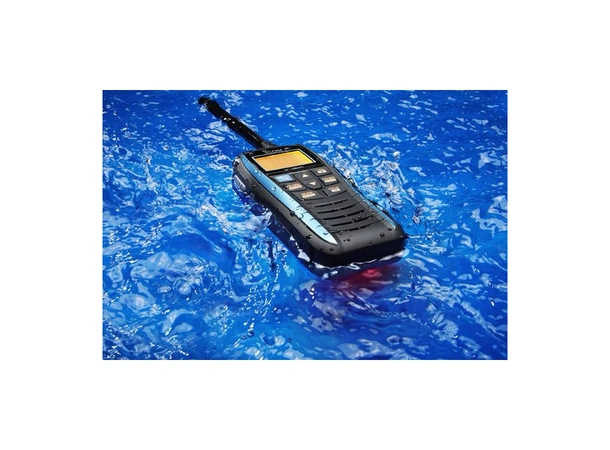 ICOM Håndholdt VHF, IC-M25 #25 Blue Flyter og blinker i vann