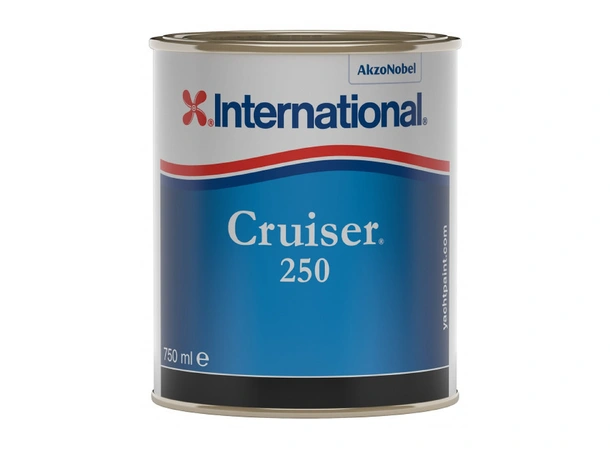 INTERNATIONAL Cruiser 250 - 0,75 lt Sort - selvpolerende bunnstoff