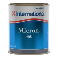 INTERNATIONAL Micron 350 - 0,75 lt Sort - selvpolerende bunnstoff
