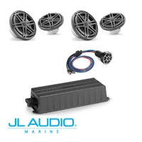 JL AUDIO  Marinepakke 2 4 Høyttalere, Forsterker, Bluetooth