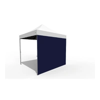 O.B. WIIK Vegg, tett - mørk blå for 3 x 3m pop-up telt (1 side)