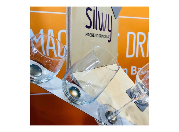 SILWY Magnetic Krystallglass - Longdrink 2 stk glass og magnetpads