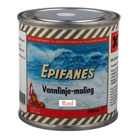 EPIFANES Vannlinjemaling, 250 ml Rød
