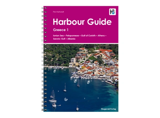 Havneguiden Hellas 1 Harbour Guide 1 engelsk tekst