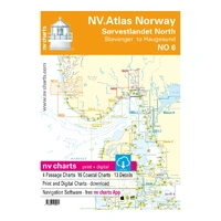 NV-CHARTS Atlas NO 6 Sørvestlandet Nord Stavanger til Haugesund