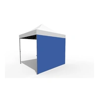 O.B. WIIK Vegg, tett - blå for 3 x 3m pop-up telt (1 side)