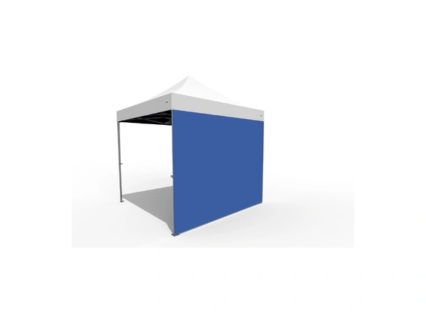 O.B. WIIK Vegg, tett - blå for 3 x 3m pop-up telt (1 side)