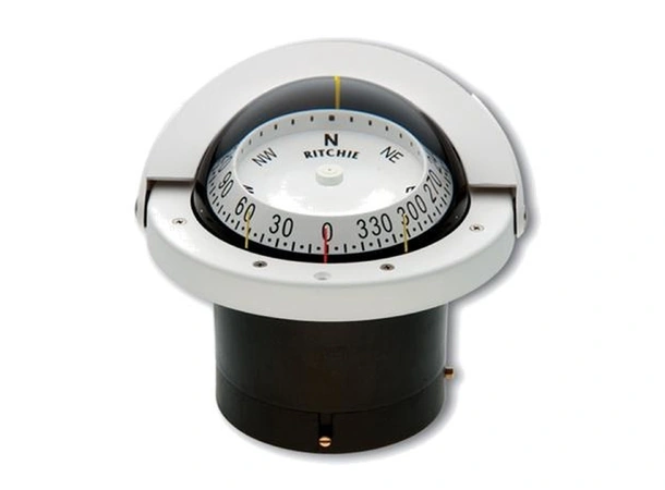 RITCHIE Nedfellbart kompass FN203 Hvit - Rose: 114mm