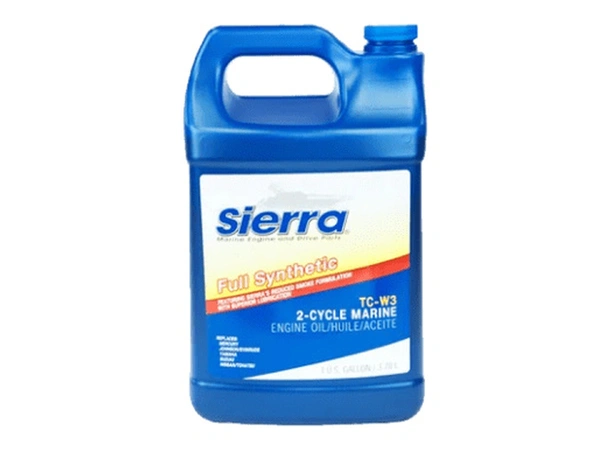 SIERRA Full Syntetisk 2-Takts olje XD100 Ersattter: OMC E-Tec, 3.7 liters flaske