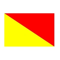 Signalflagg (30 x 45 cm) bokstav O 