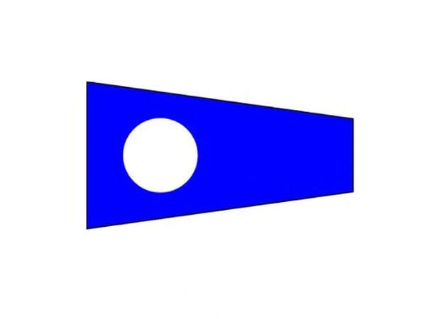 Signalflagg (30 x 45 cm) tall 2