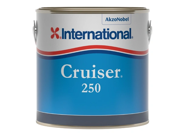 INTERNATIONAL Cruiser 250 red 2,5l Rød - selvpolerende bunnstoff