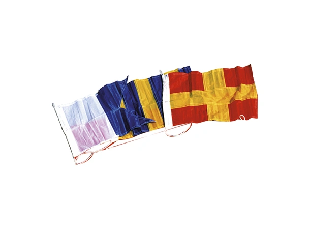 Signalflagg (30 x 45 cm) bokstav F