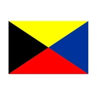 Signalflagg (30 x 45 cm) bokstav Z 
