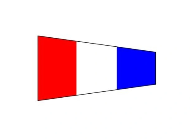 Signalflagg (30 x 45 cm) tall 3