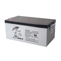RITAR  AGM Deep Cycle Batteri 12V 260AH (520x268x220mm) +høyre 365AH 100t