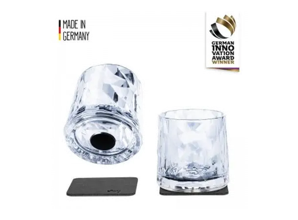 SILWY Magnetic Plastglass - Tumbler 2 stk glass og magnetpads