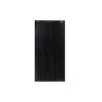 SKANBATT Solcellepanel 110w 107x55x3cm Ramme panel Mono - Perc - All Black