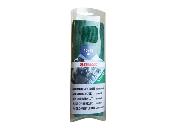 SONAX Microfiberklut 40x40 cm for interør