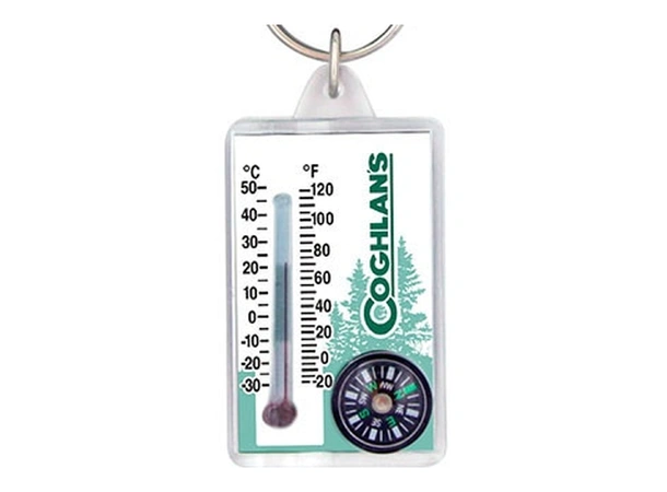 Termometer m/kompass m/kompass.